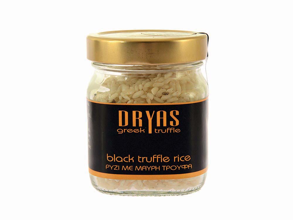 Dryas Greek Truffle Ελληνικές Τρούφες Βέροια Ρύζι με Μαύρη Τρούφα