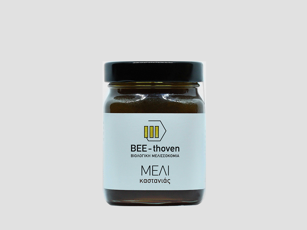 μέλι-καστανιάς-νομή-chestnut-tree-honey-bee-thoven-nomee-foods