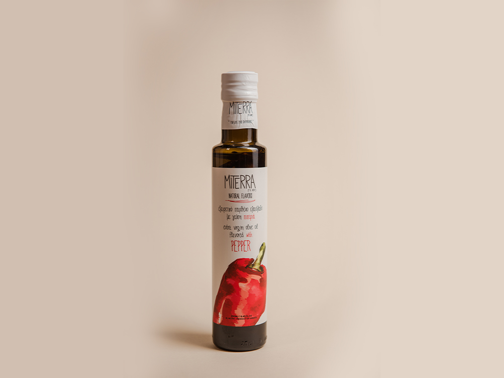 NOMH nomeefoods minoan gaia εξαιρετικα παρθενο ελαιολαδο με πιπεριά extra virgin olive oil pepper flavor